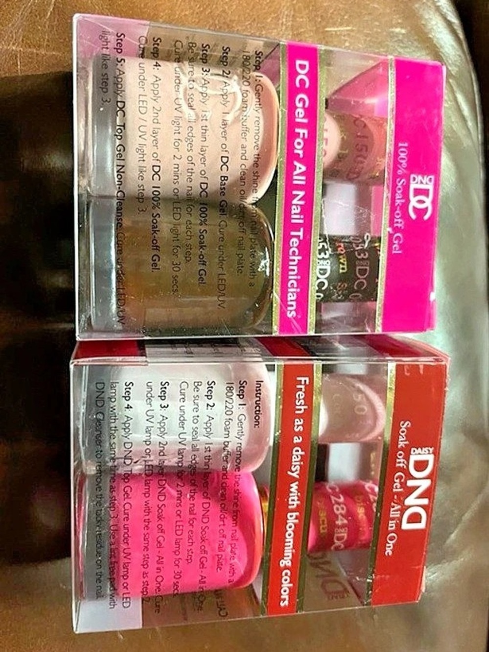 Lot of 4 Brand New DND Nail Laquers